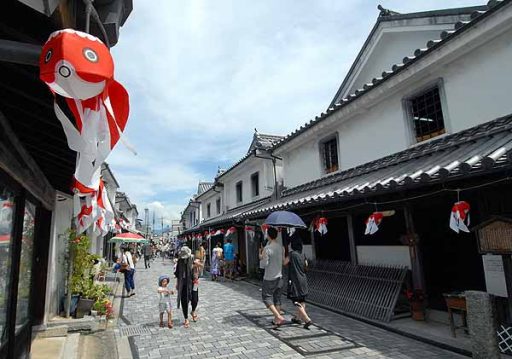 柳井・白壁（しらかべ）の町並みの画像